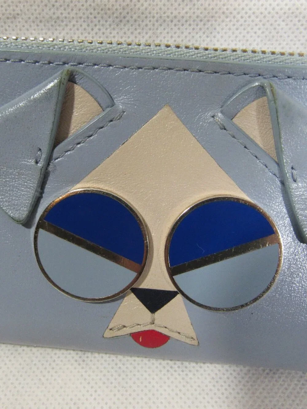 KATE SPADE PUPPY WALLET LOTS OF STORAGE SMALL BUT MIGHTY AND SUPER CUTE - Picture 4 of 8